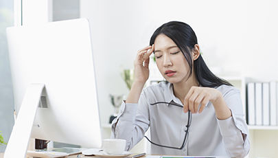 工作疲乏头痛难受